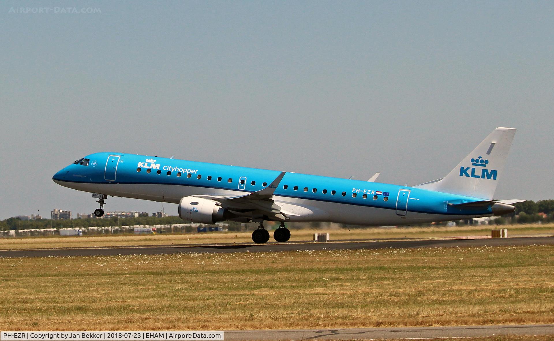 PH-EZR, 2010 Embraer 190LR (ERJ-190-100LR) C/N 19000375, Schiphol Amsterdam