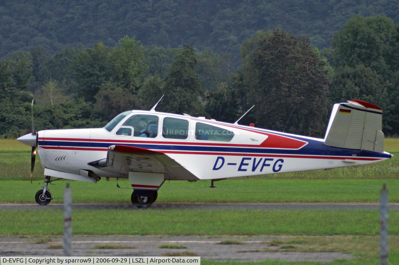 D-EVFG, 1964 Beech S35 Bonanza Bonanza C/N D-7675, At Locarno-Magadino.