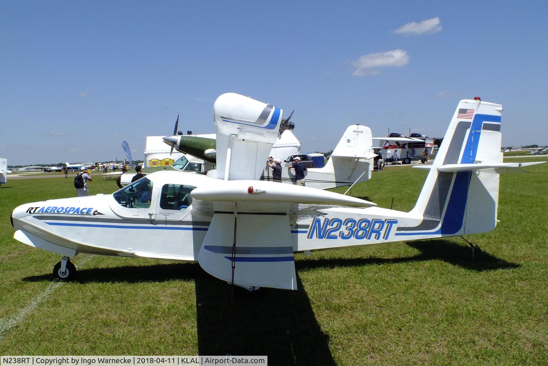 N238RT, 1972 Lake LA-4-200 Buccaneer C/N 506, Lake LA-4-200 Buccaneer at 2018 Sun 'n Fun, Lakeland FL