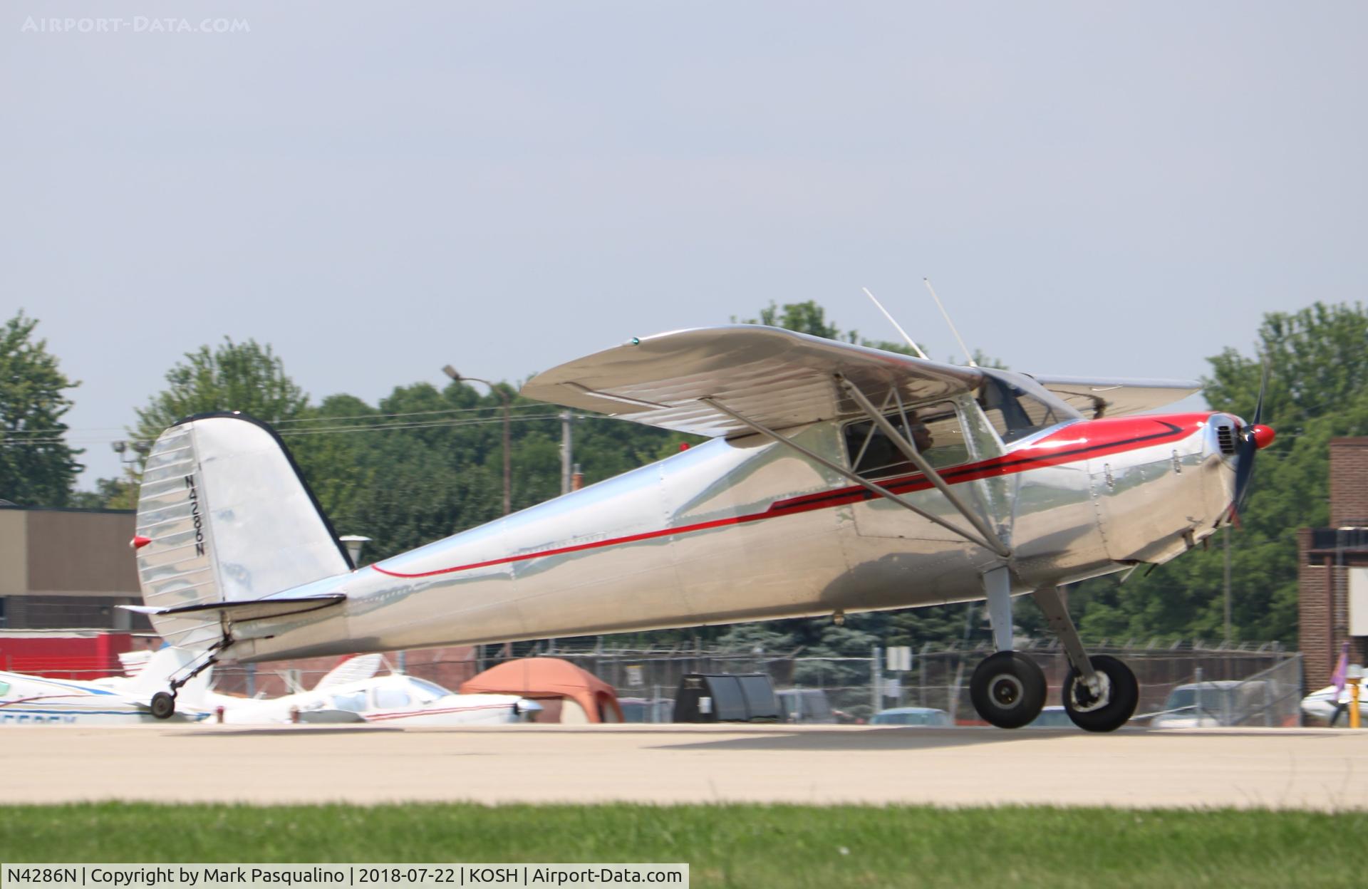N4286N, 1947 Cessna 120 C/N 13757, Cessna 120