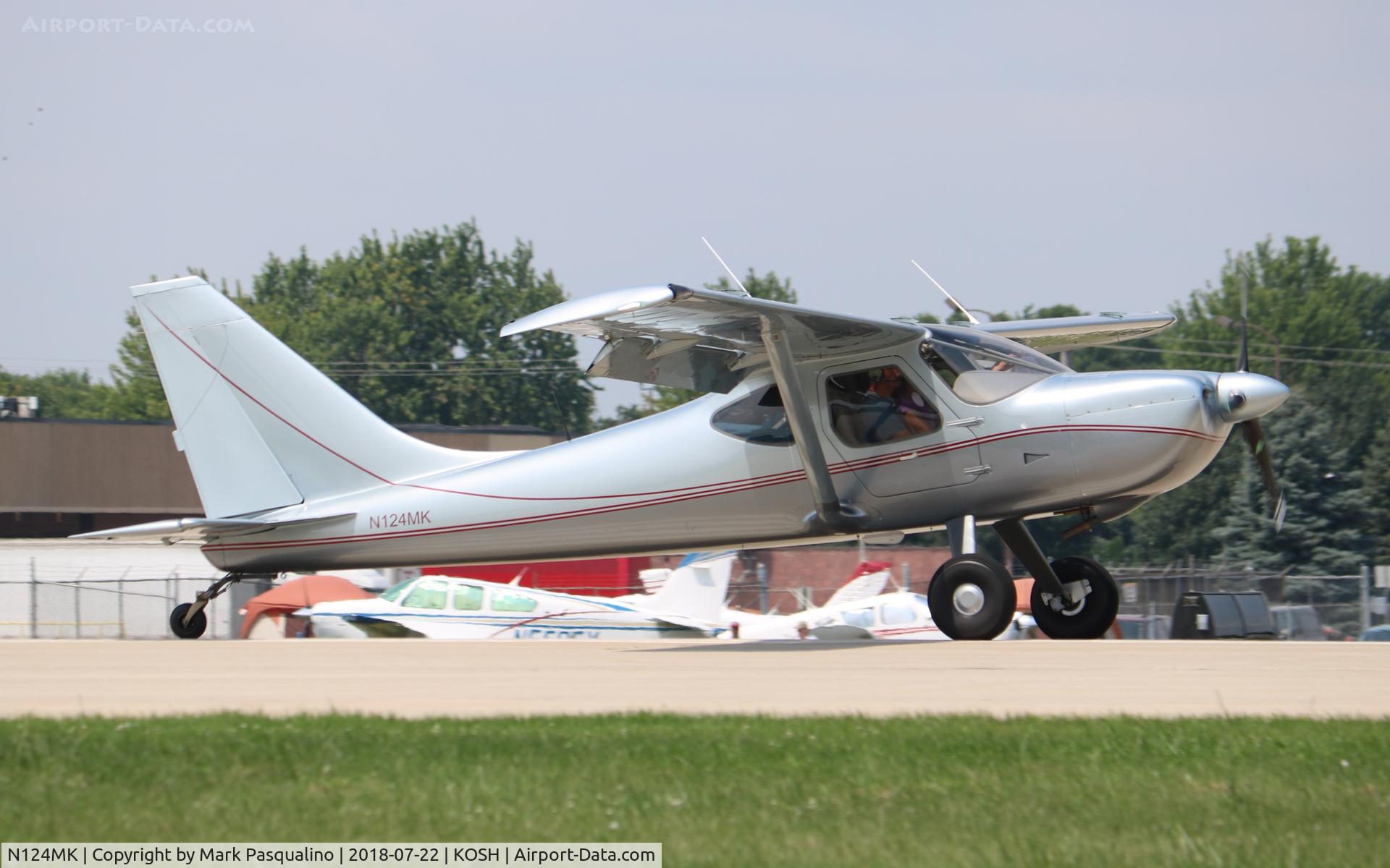 N124MK, Glasair GS-2 Sportsman C/N 7345, Glasair GS-2 Sportsman