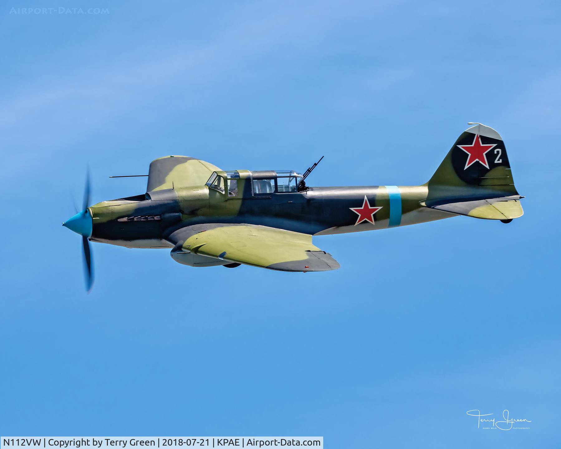 N112VW, Ilyushin Il-2M3 Shturmovik C/N 305401, 2018 FHCAM SkyFair
