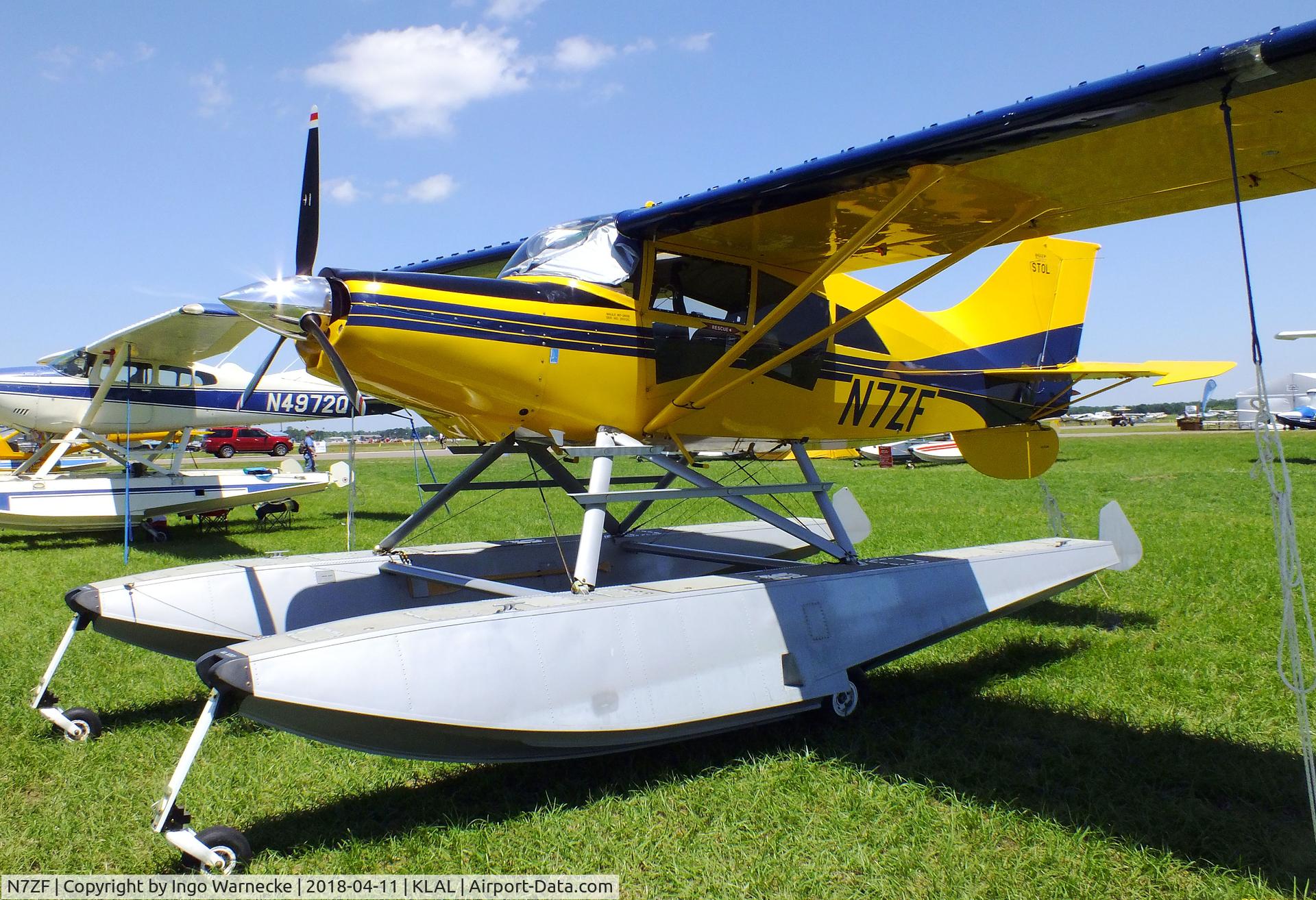 N7ZF, 2001 Maule M-7-260 C/N 26012C, Maule M-7-260 on amphibious floats at 2018 Sun 'n Fun, Lakeland FL