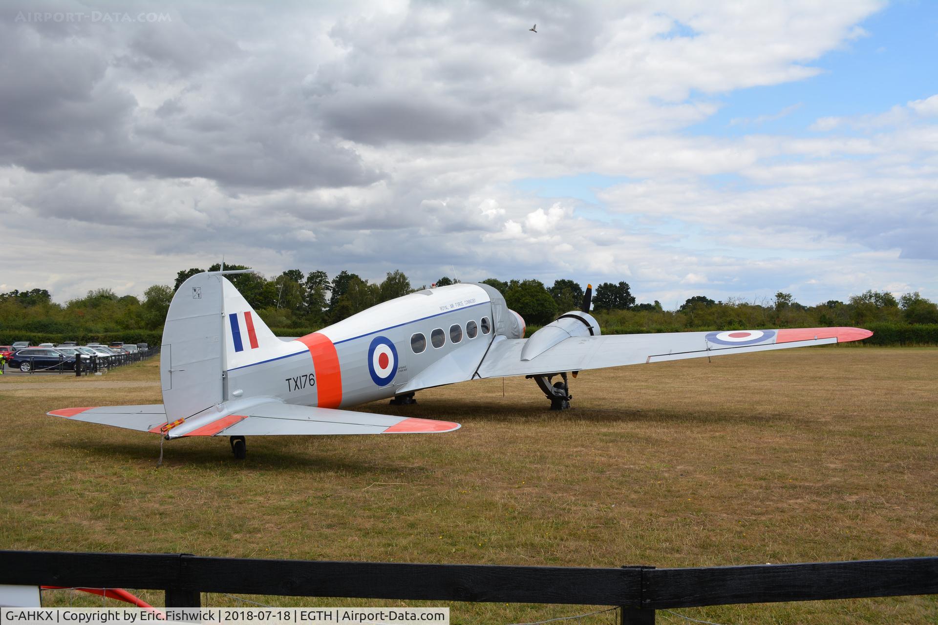 G-AHKX, 1946 Avro 652A Anson C.19 Series 2 C/N 1333, 2. TX176 with her new paint scheme representing TX176 of RAF Coningsby.