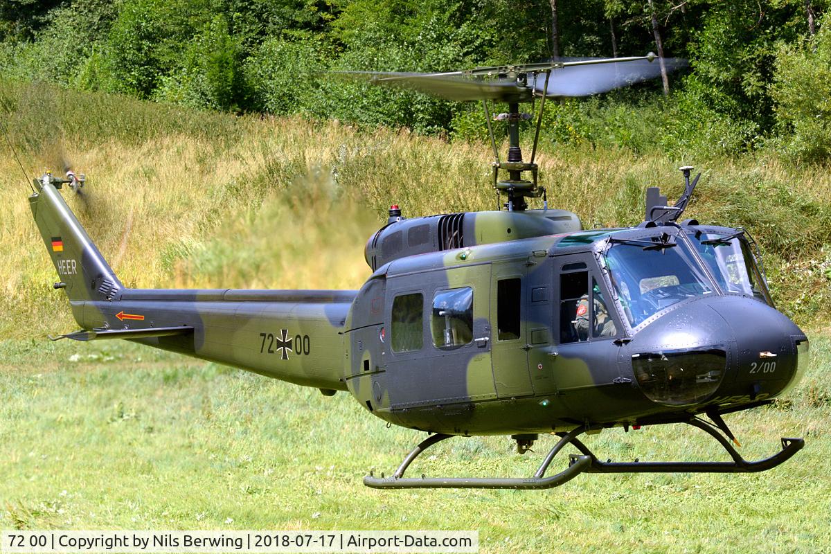 72 00, Bell (Dornier) UH-1D Iroquois (205) C/N 8320, 72+00 near Niederstetten