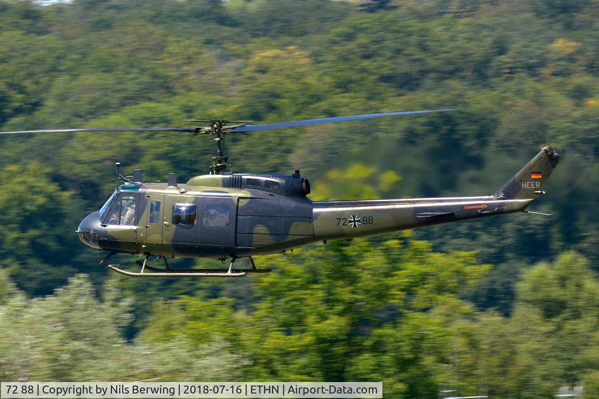 72 88, Bell (Dornier) UH-1D Iroquois (205) C/N 8408, 72+88 at ETHN
