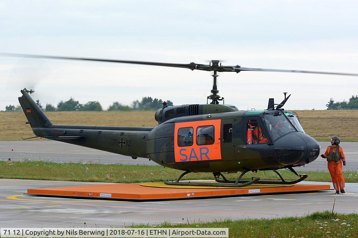 71 12, Bell (Dornier) UH-1D Iroquois (205) C/N 8172, 71+12 SAR63 ETHN