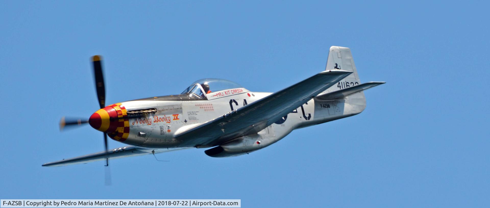 F-AZSB, 1944 North American P-51D Mustang C/N 122-40967, Gijón - España