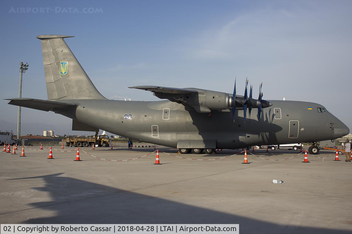 02, Antonov An-70 C/N 770102, EURASIA 2018