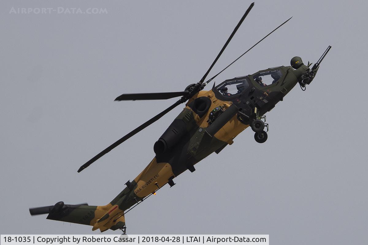 18-1035, AgustaWestland (TUSAS) T-129A C/N Not found 18-1035, EURASIA 2018
