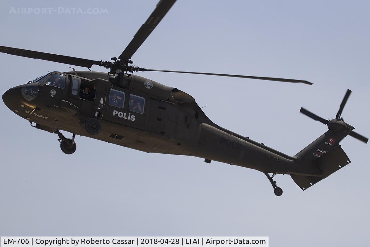 EM-706, Sikorsky S-70i Black Hawk C/N 70-3990, EURASIA 2018