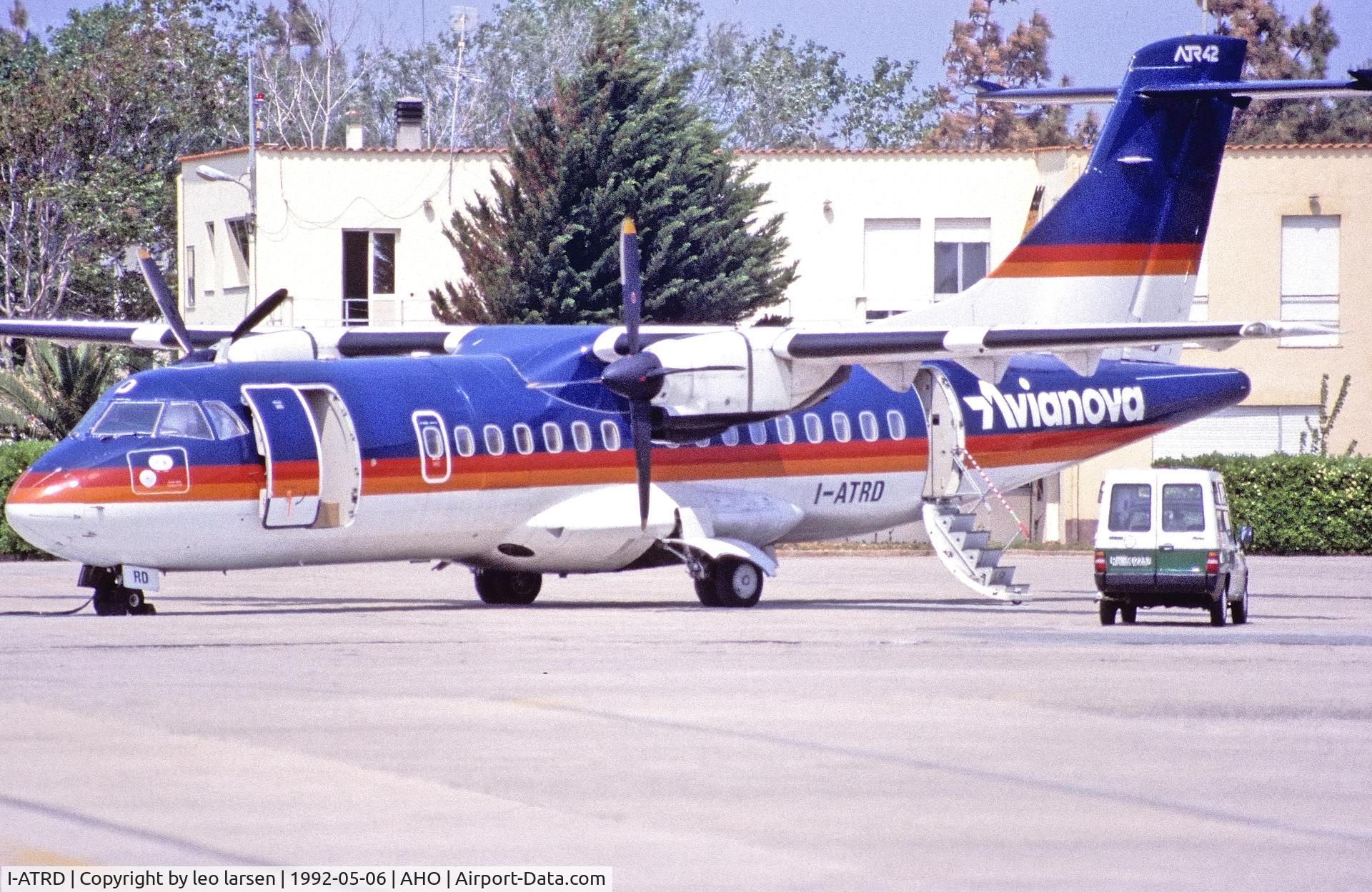 I-ATRD, 1986 ATR 42-300 C/N 032, Alghero 6.5.1992
