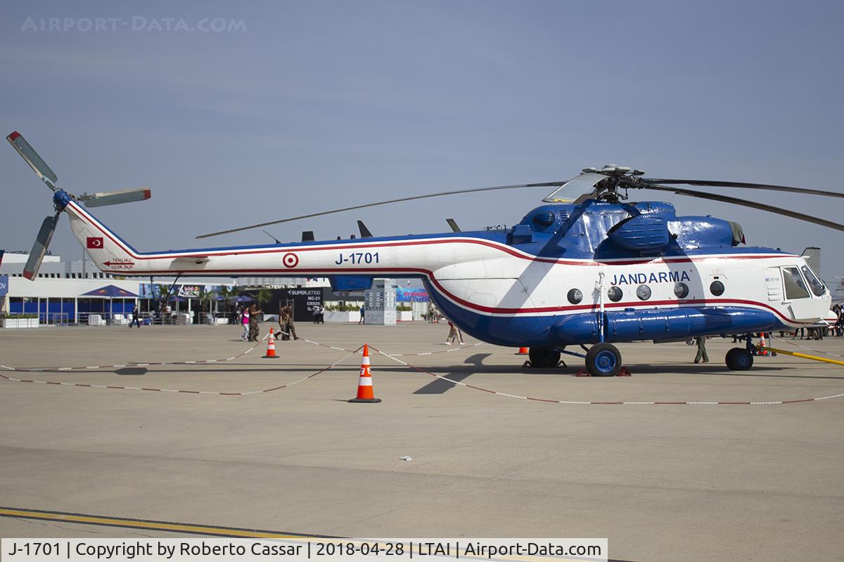 J-1701, Mil Mi-17-1VA C/N 792M01, EURASIA 2018