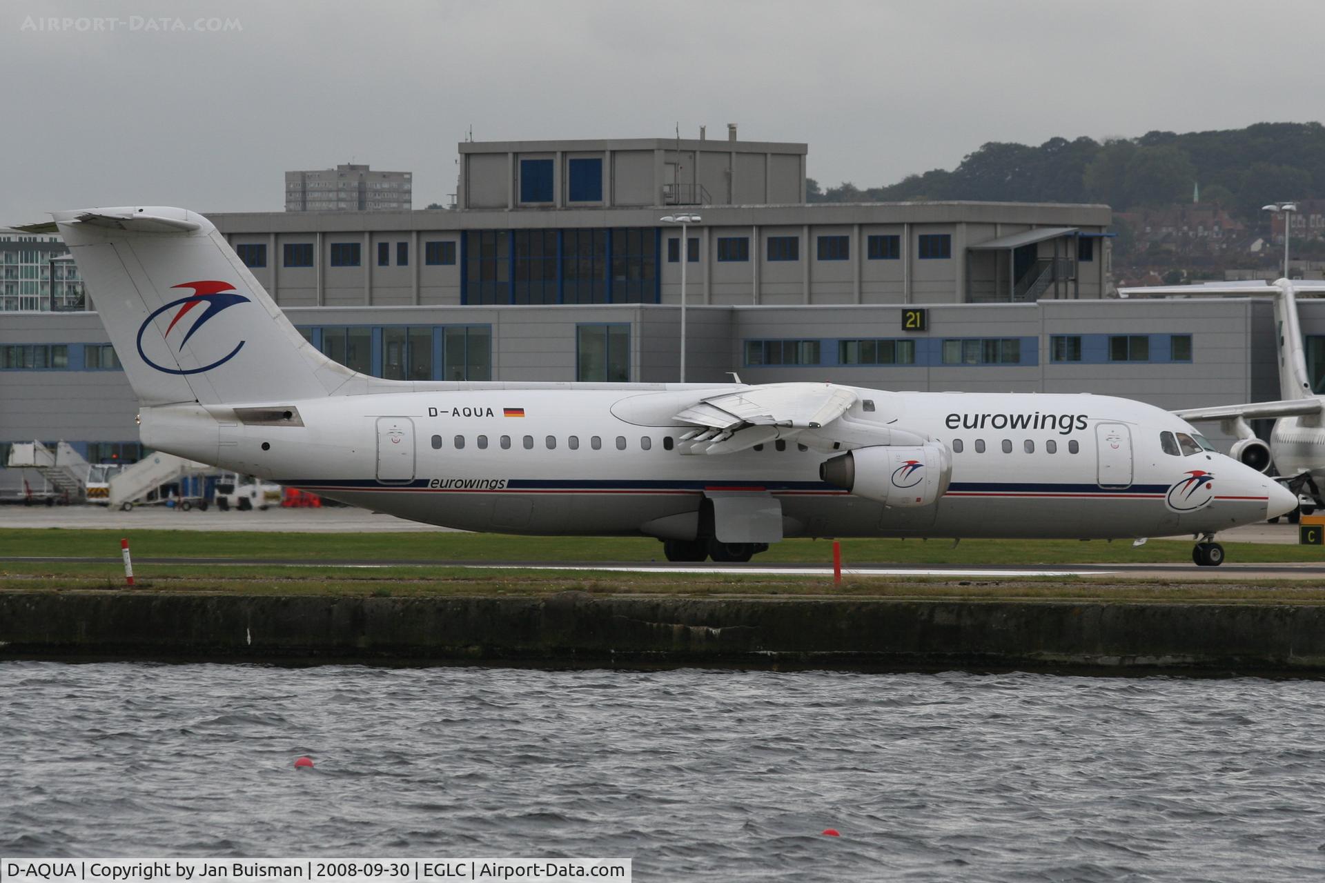 D-AQUA, 1988 British Aerospace BAe.146-300A C/N E3118, Eurowings