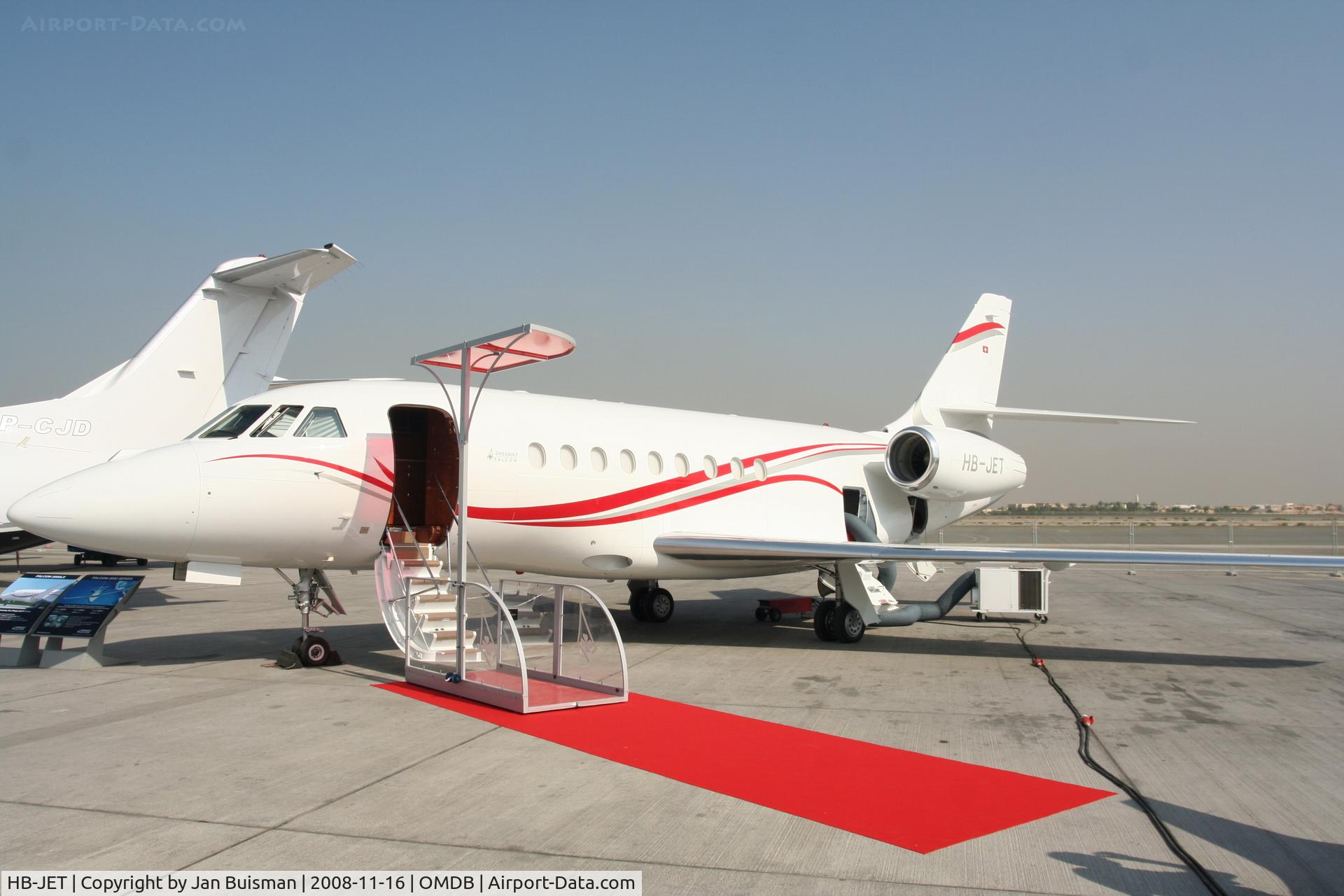 HB-JET, 2008 Dassault Falcon 2000EX EASy C/N 154, Corporate