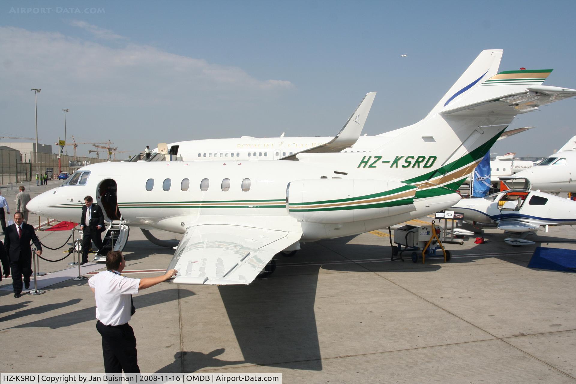 HZ-KSRD, 2000 Raytheon Hawker 800XP C/N 258485, Corporate