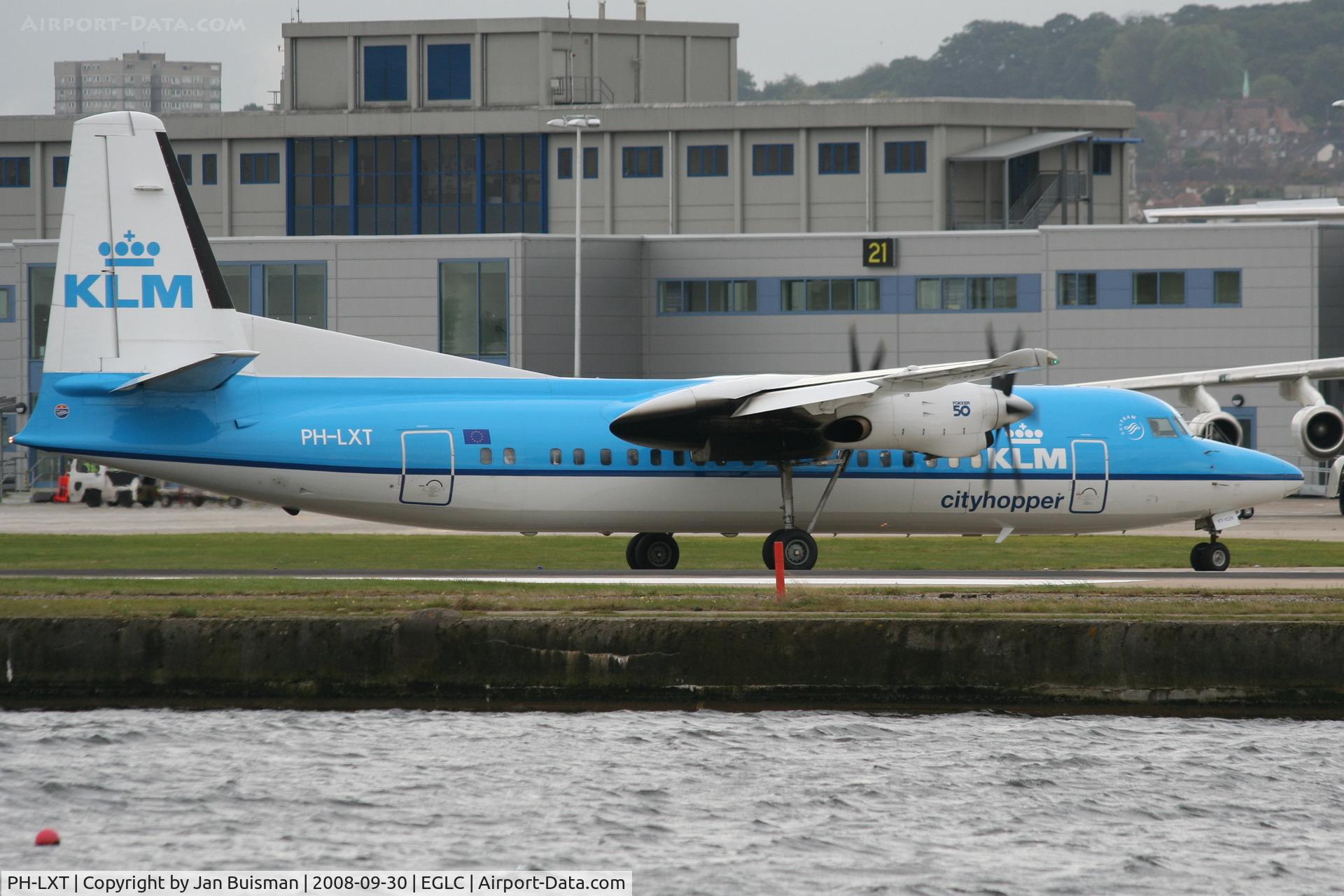 PH-LXT, 1993 Fokker 50 C/N 20279, KLM Cityhopper