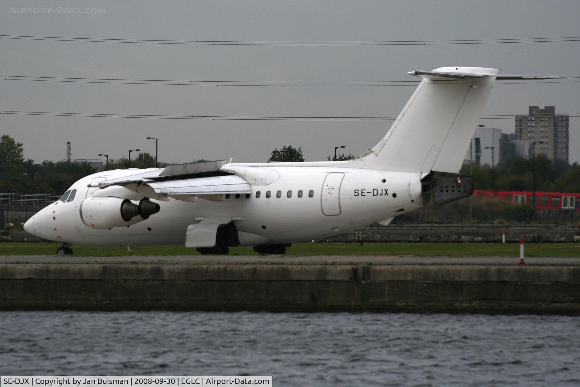 SE-DJX, 1993 British Aerospace Avro 146-RJ70 C/N E1223, Transwede