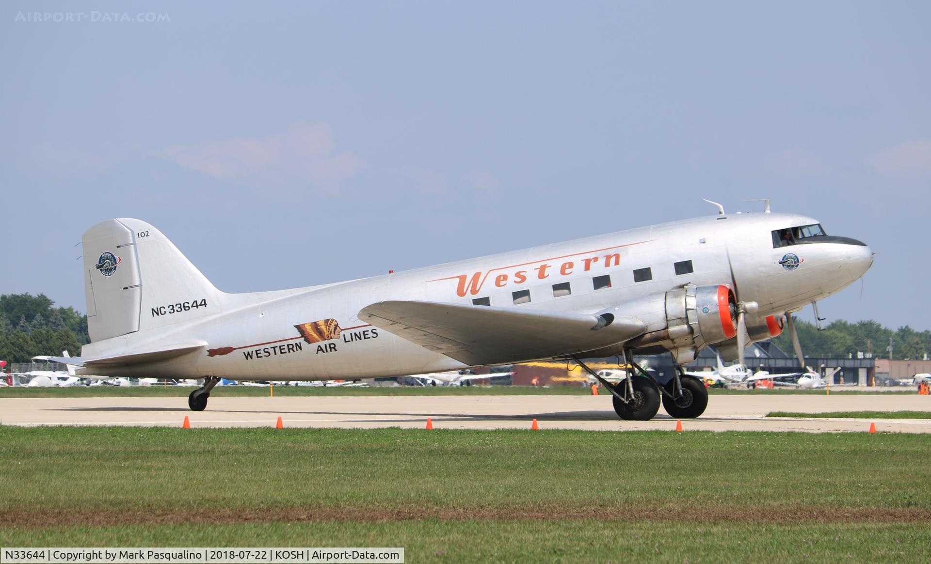 N33644, 1941 Douglas DC-3A-197E C/N 4123, Douglas DC-3