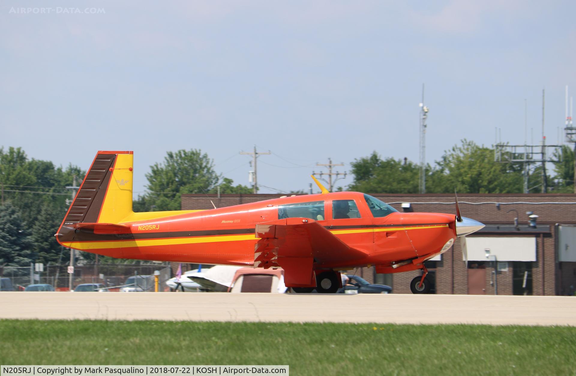 N205RJ, 1979 Mooney M20J 201 C/N 24-0774, Mooney M20J