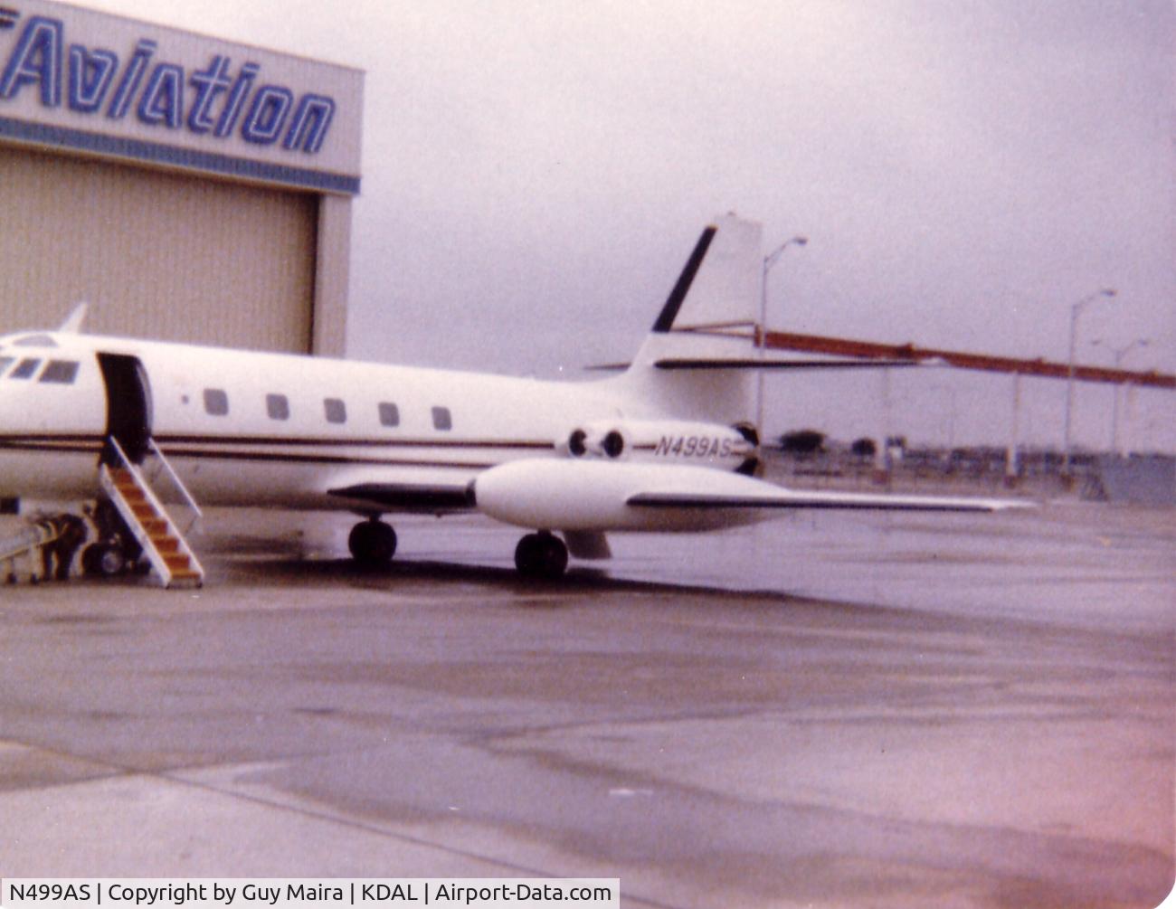 N499AS, 1969 Lockheed L-1329-23E JetStar C/N 5146, First JetStar I flew and was typed in.