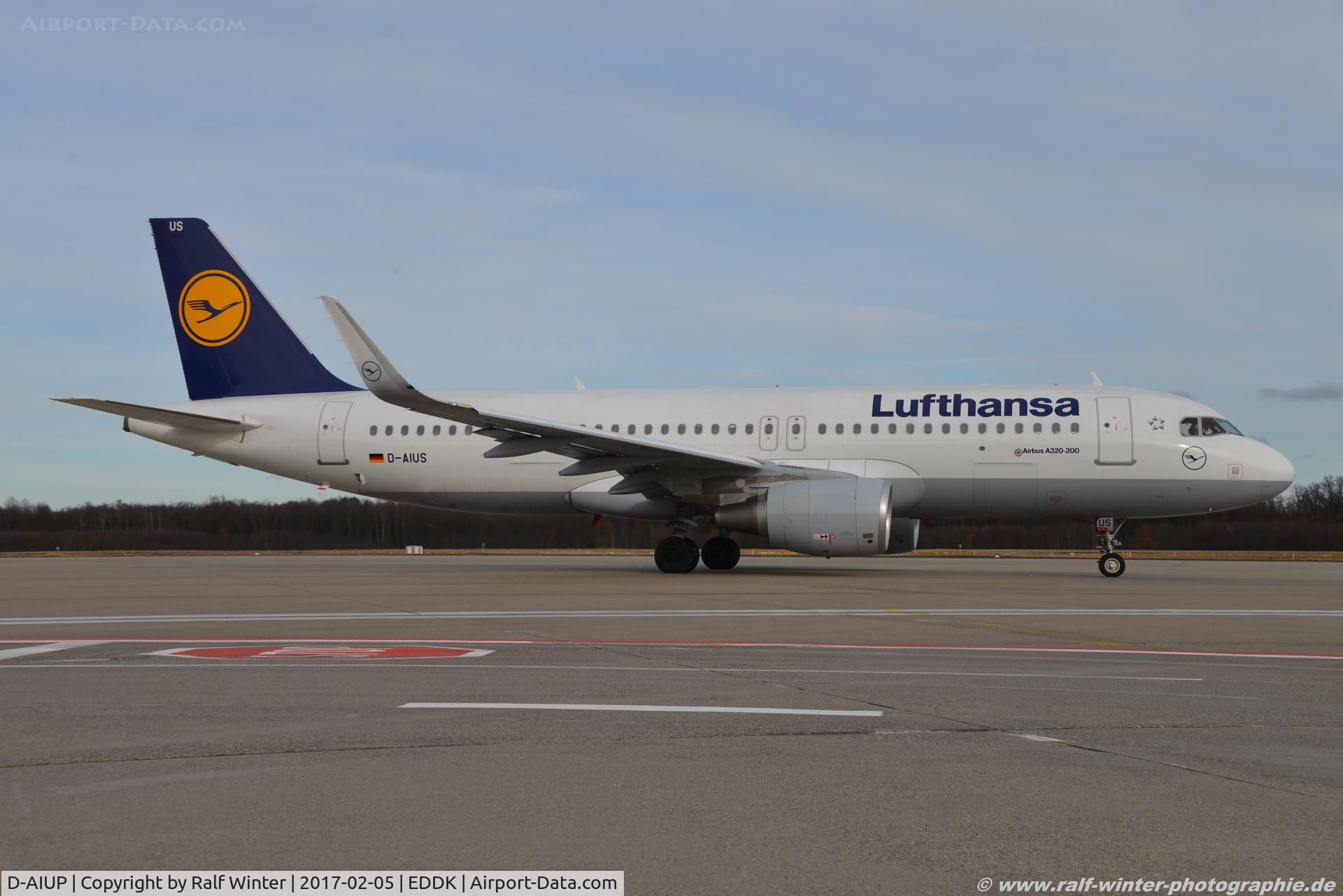 D-AIUP, 2015 Airbus A320-214 C/N 6807, Airbus A320-214 - LH DLH Lufthansa - 6807 - D-AIUP - 05.02.2017 - CGN