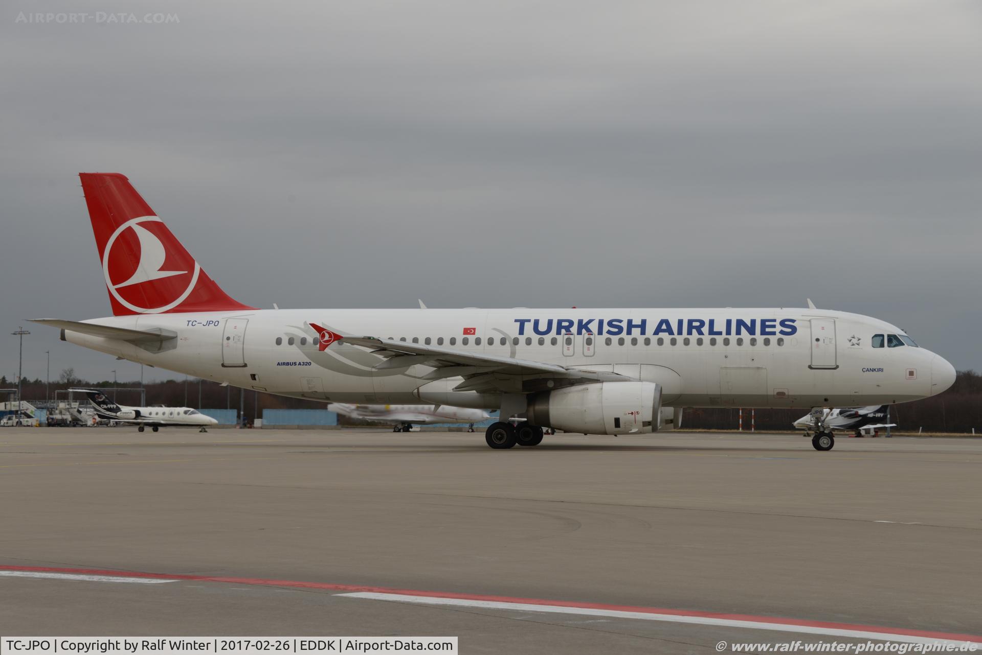 TC-JPO, 2008 Airbus A320-232 C/N 3567, Airbus A320-232 - TK THY THY Turkish Airlines 'Cankiri' - 3567 - TC-JPO - 26.02.2017 - CGN