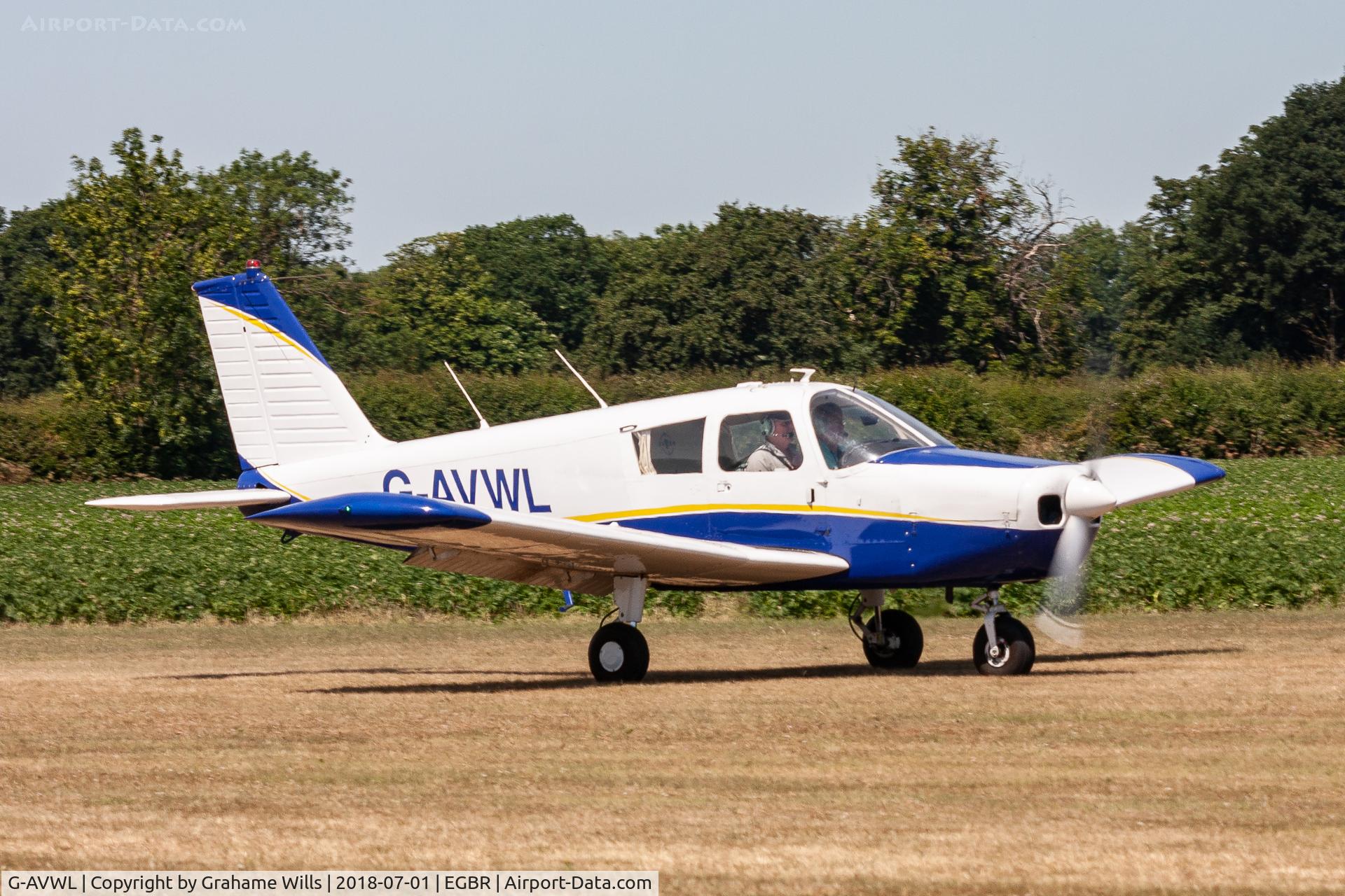 G-AVWL, 1967 Piper PA-28-140 Cherokee C/N 28-24000, Piper PA-28 Cherokee 140 G-AVWL G-AVWL Group Breighton 1/7/18