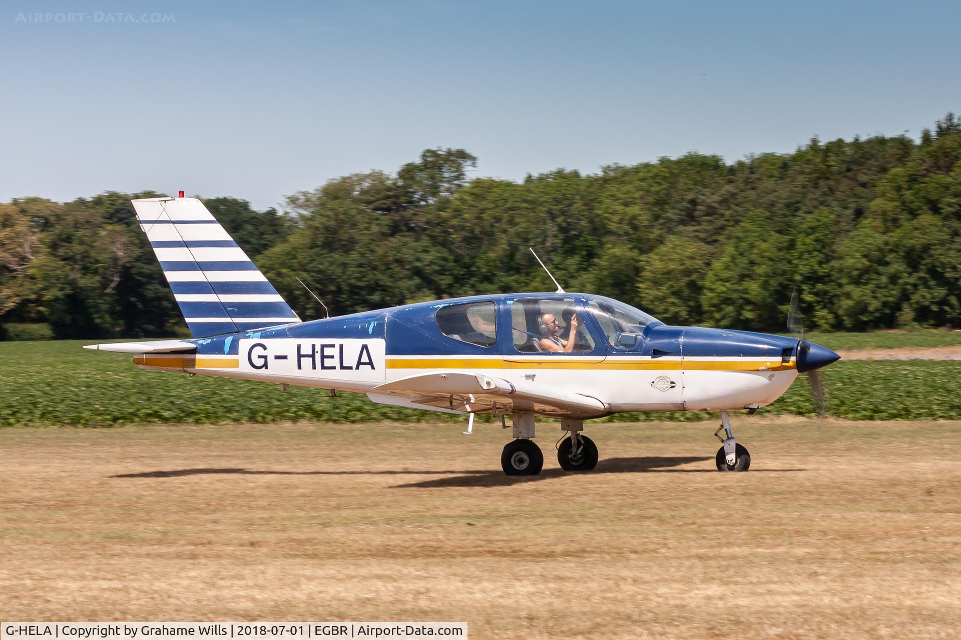 G-HELA, 1980 Socata TB-10 Tobago C/N 135, SOCATA TB10 Tobago G-HELA Future Flight Breighton 1/7/18