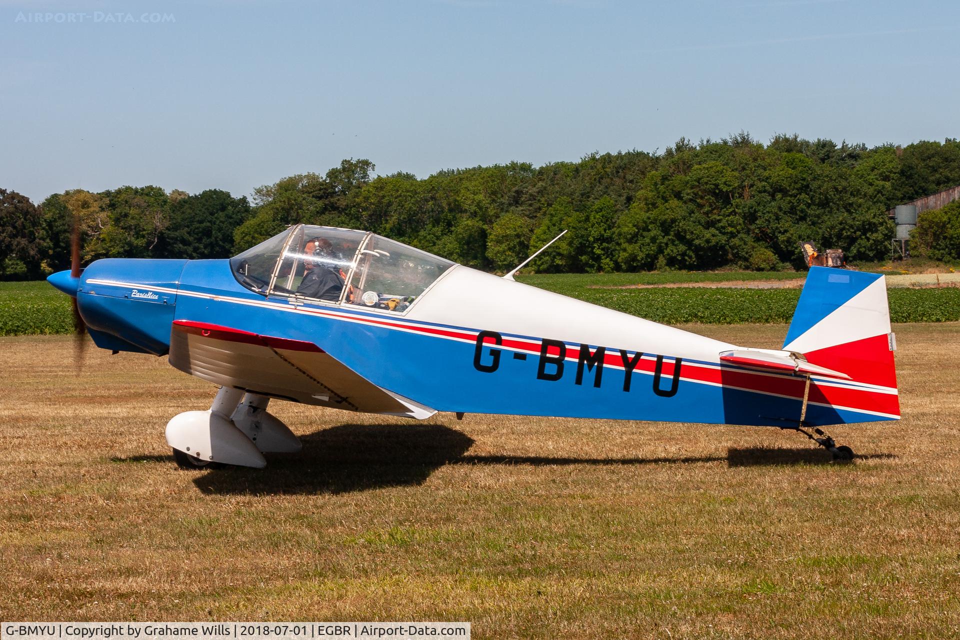 G-BMYU, 1965 Wassmer (Jodel) D-120 Paris-Nice C/N 289, Jodel D120 G-BMYU Breighton 1/7/18
