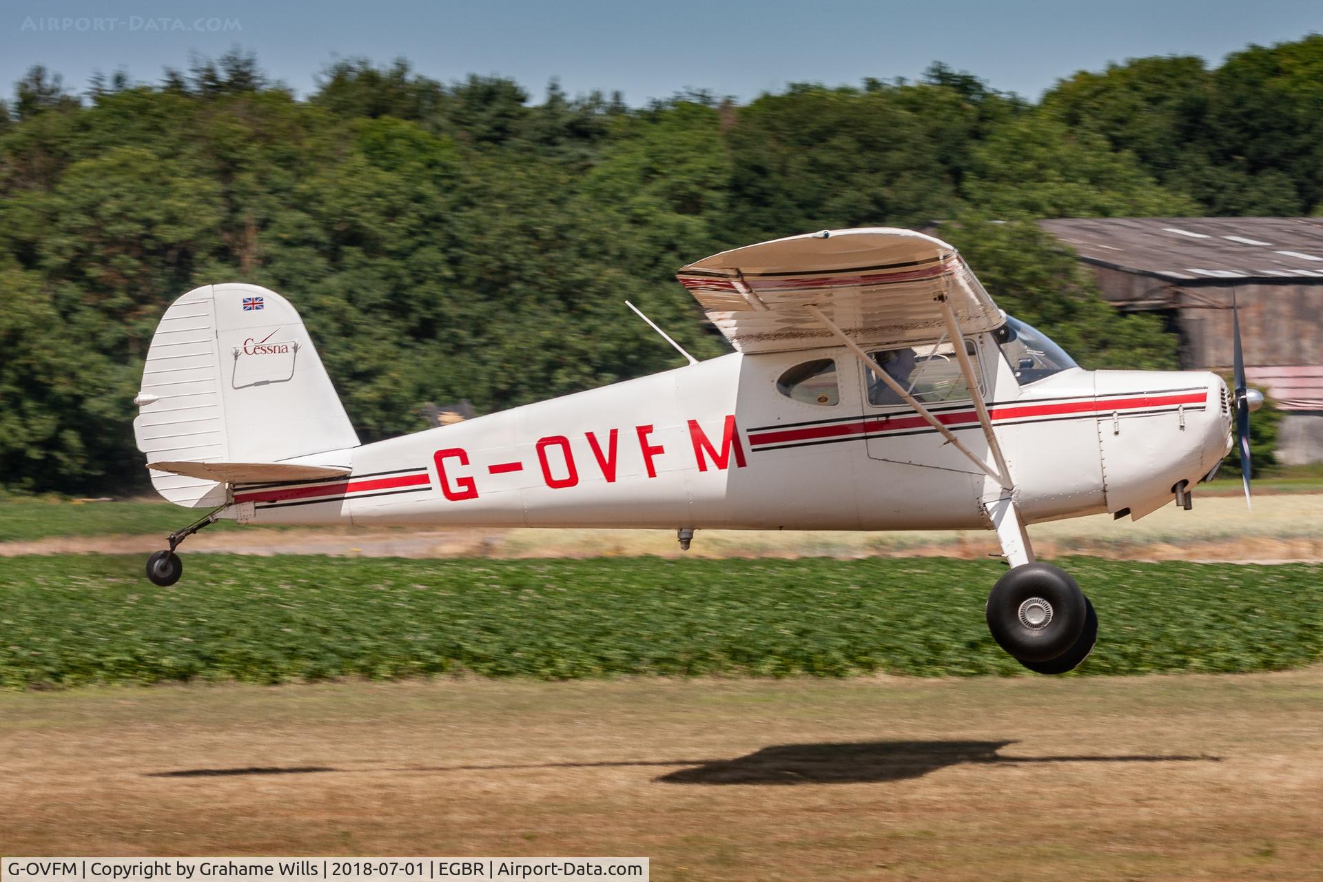 G-OVFM, 1948 Cessna 120 C/N 14720, Cessna 120 G-OVFM Breighton 1/7/18