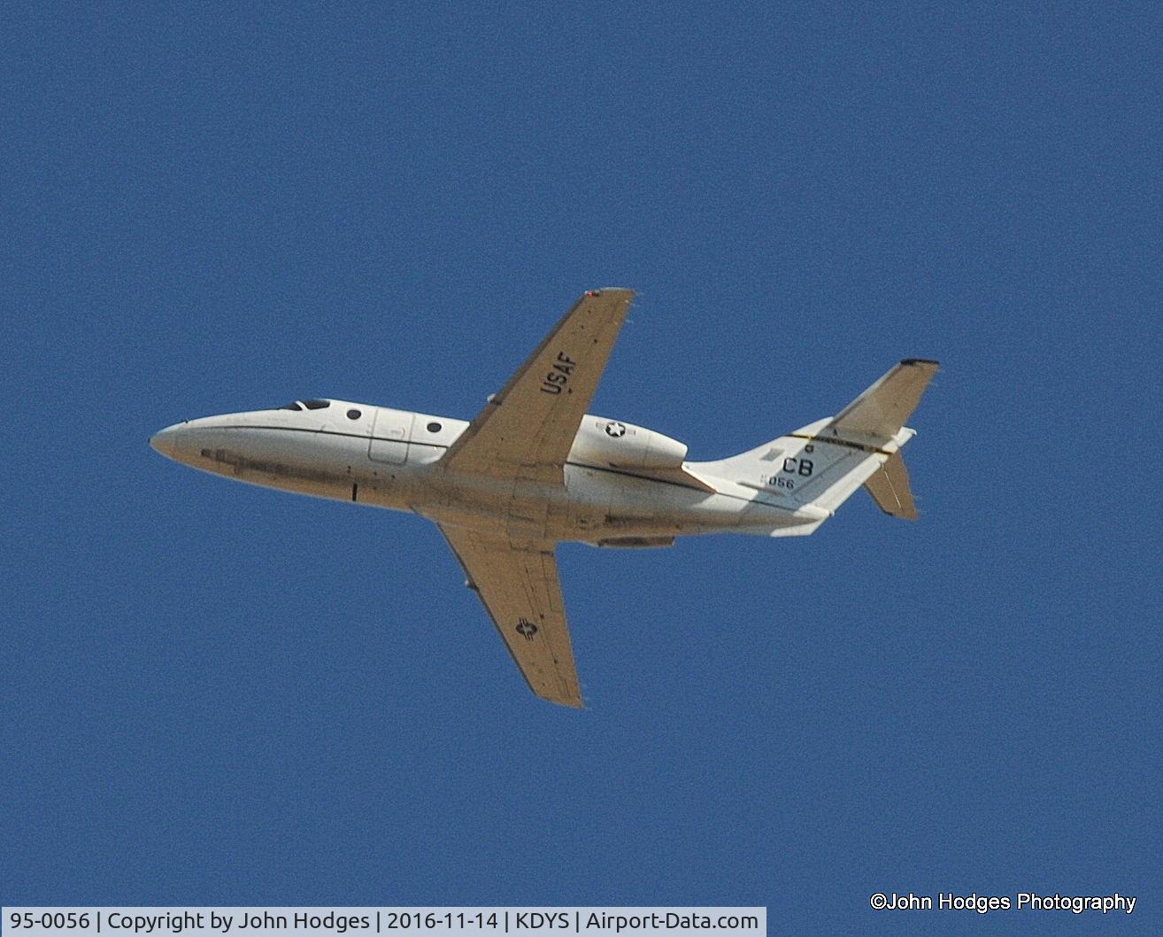 95-0056, 1995 Raytheon T-1A Jayhawk C/N TT-165, Making a visit to Dyess