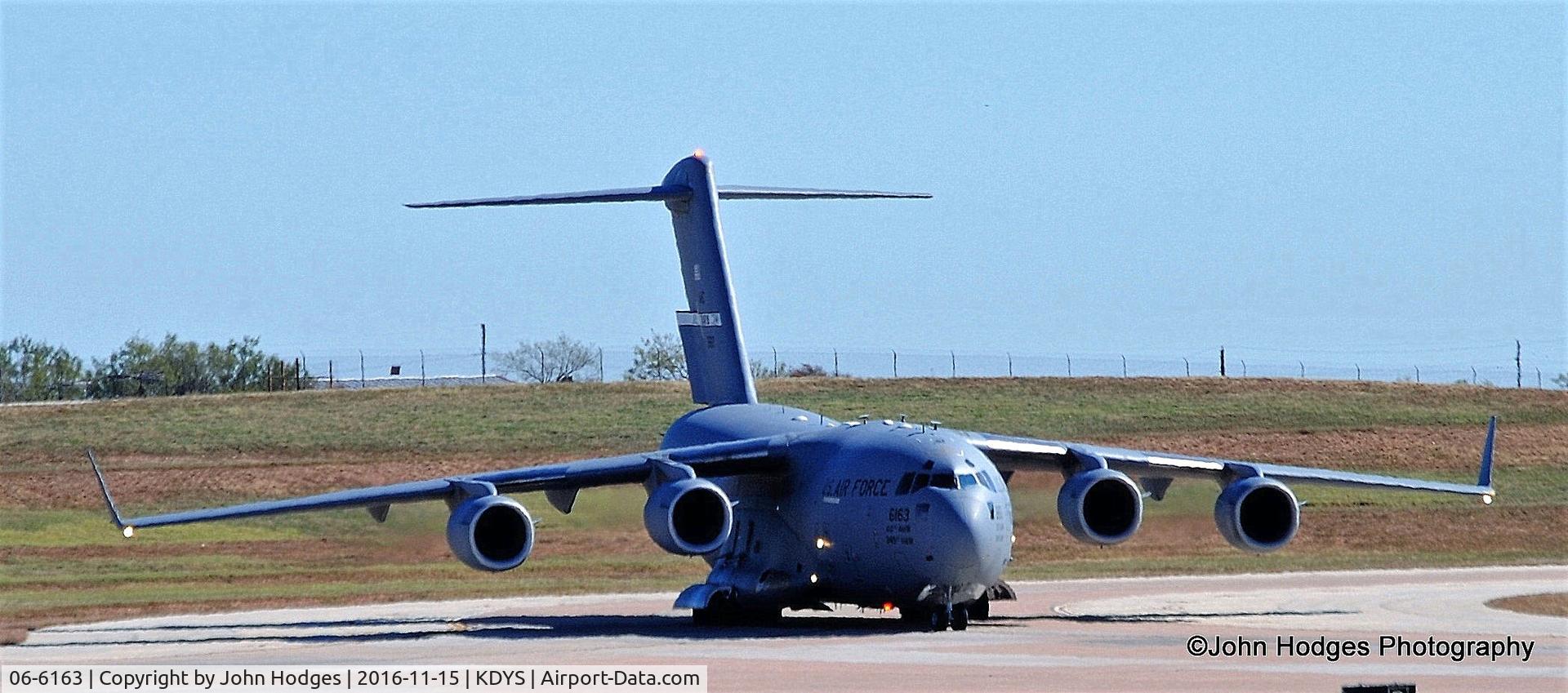 06-6163, 2006 Boeing C-17A Globemaster III C/N P-163, Going back to Cali..