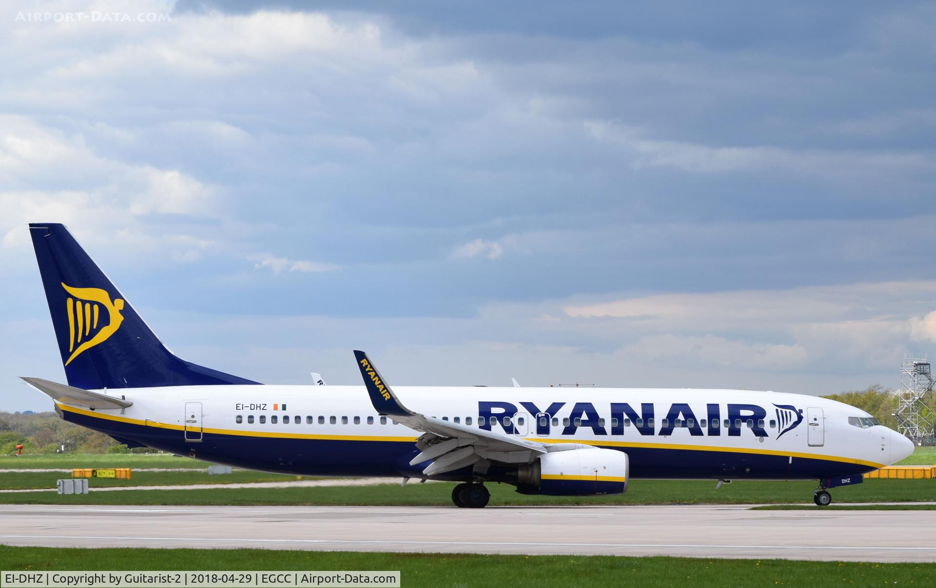 EI-DHZ, 2005 Boeing 737-8AS C/N 33583, At Manchester