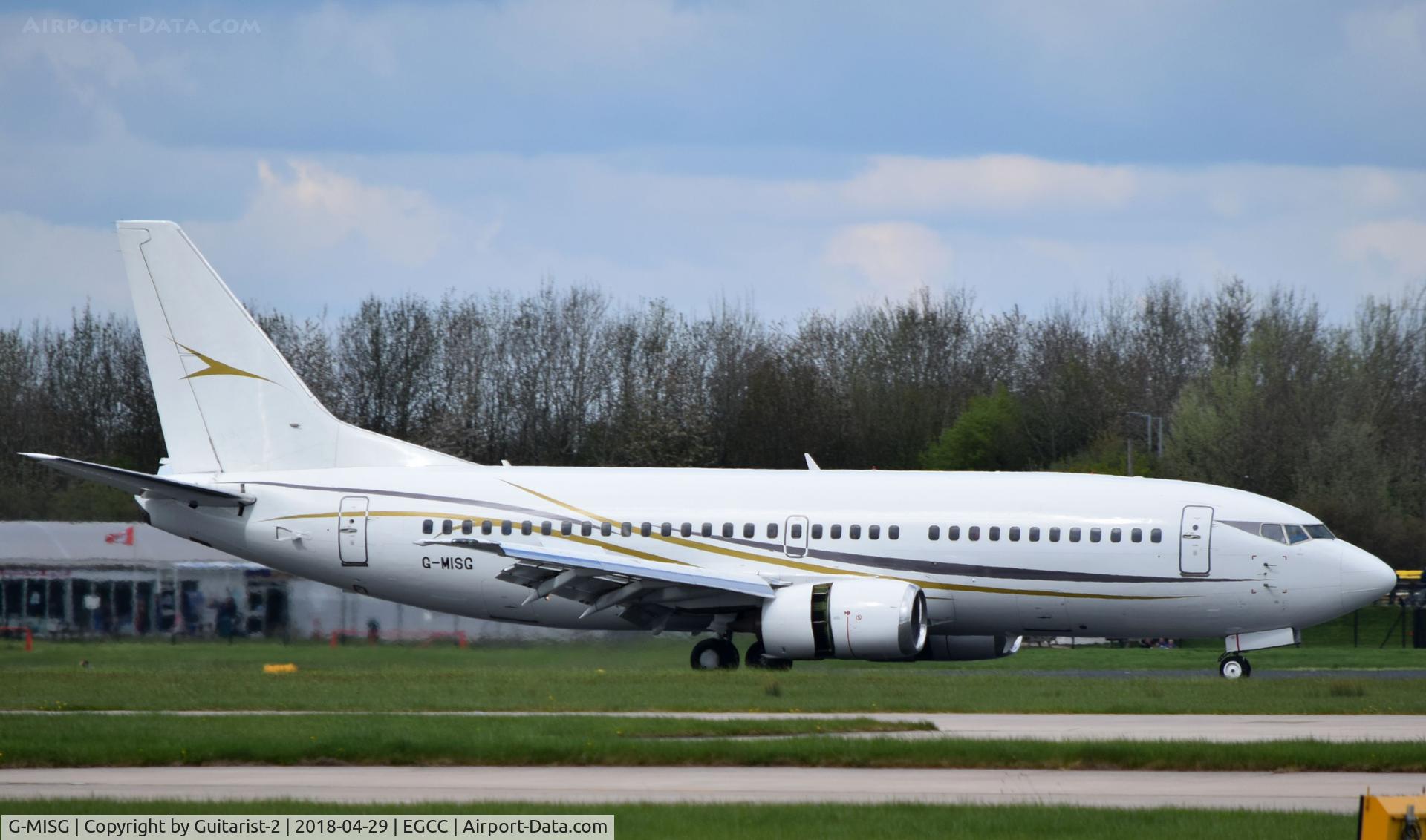 G-MISG, 1995 Boeing 737-3L9 C/N 27833, At Manchester