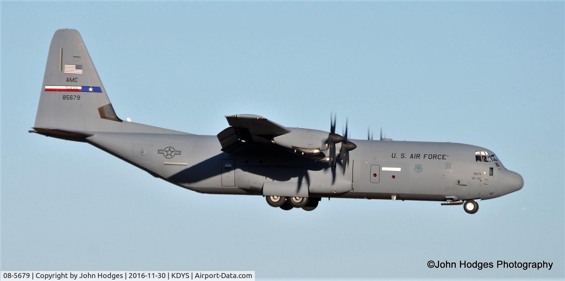 08-5679, 2011 Lockheed Martin C-130J-30 Super Hercules C/N 382-5679, On final for 16