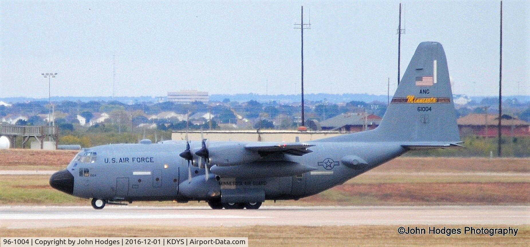 96-1004, 1996 Lockheed C-130H Hercules C/N 382-5424, Heading back to the frozen tundra