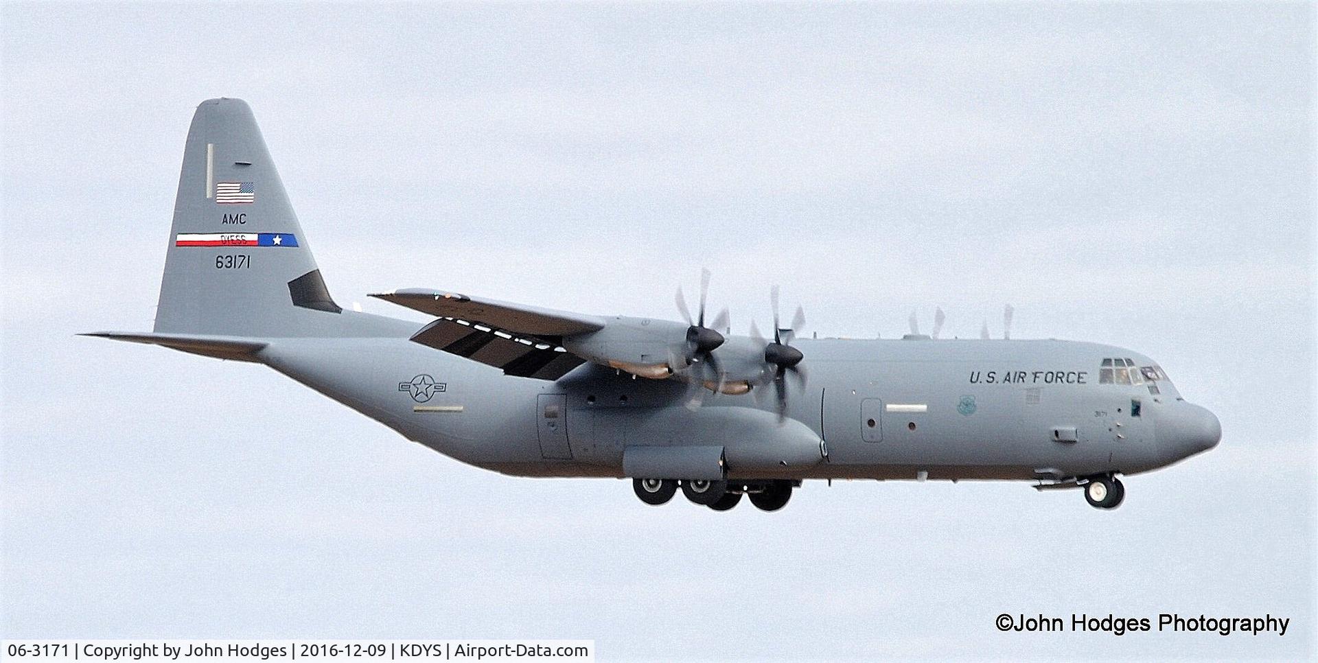06-3171, 2010 Lockheed Martin C-130J-30 Super Hercules C/N 382-5641, Coming home