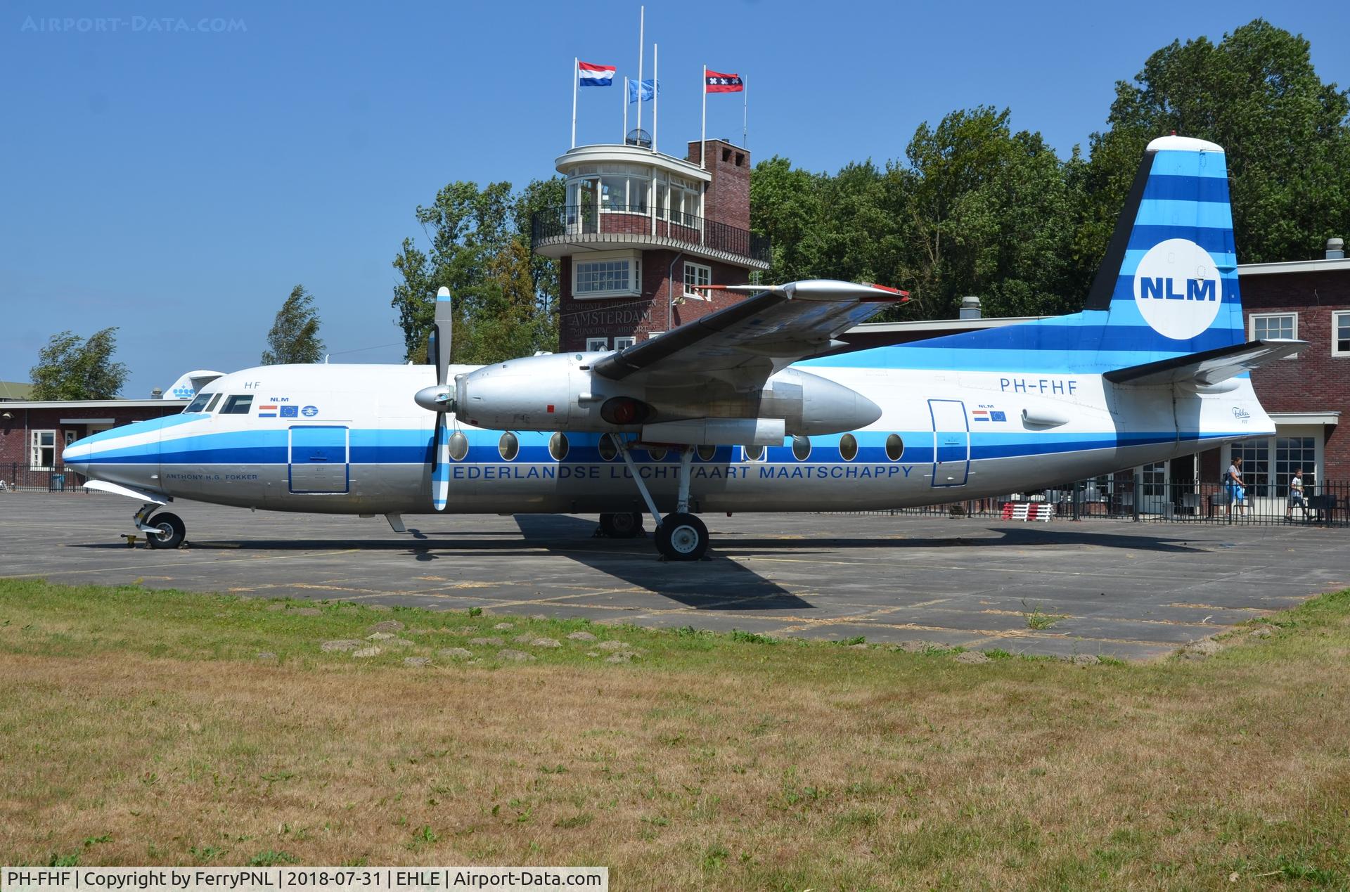 PH-FHF, 1958 Fokker F.27-100 Friendship C/N 10105, Nicely restored F27 in former NLM c/s