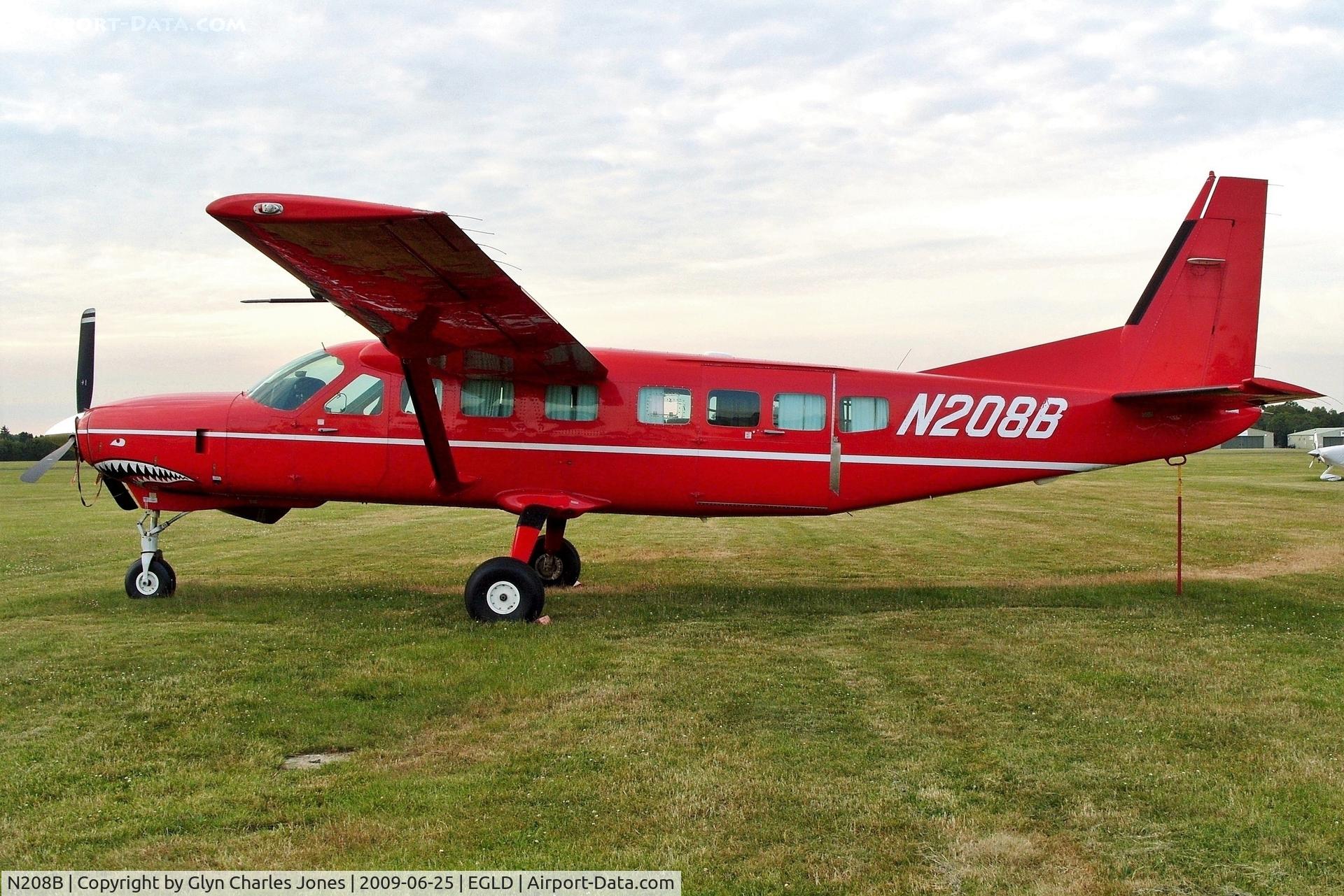 N208B, 2003 Cessna 208B Grand Caravan C/N 208B1023, Previously N208ST. Owned by Aircraft Guaranty Corp Trustee. With thanks to Denham Control Tower. View from the other side.