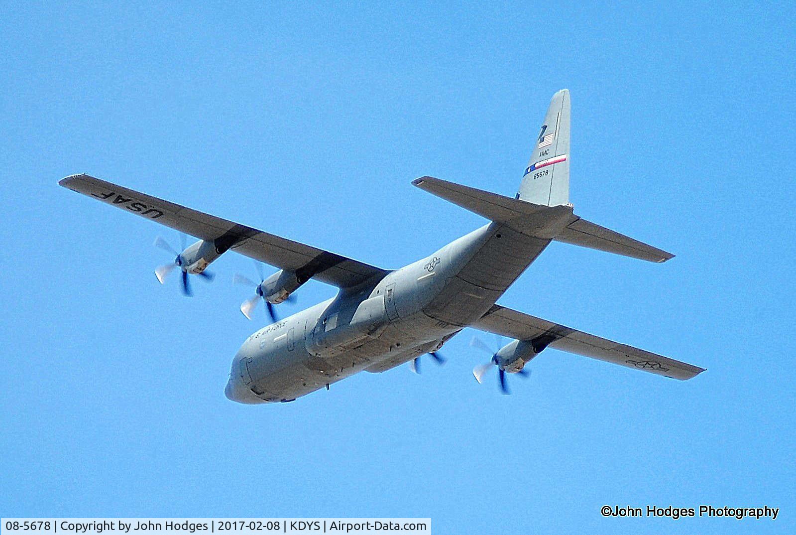 08-5678, 2011 Lockheed C-130J-30 Super Hercules C/N 382-5678, Coming back from 9th BS deployment to Guam