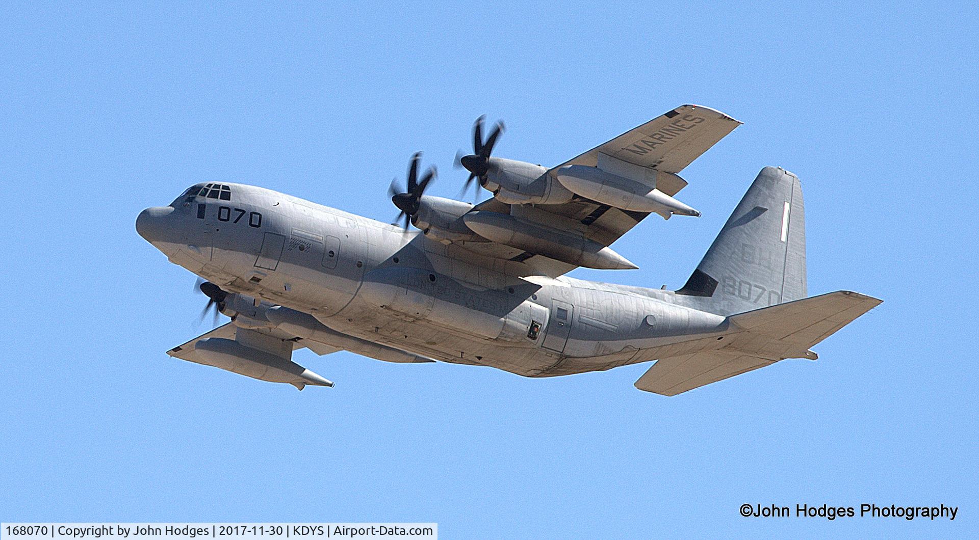168070, Lockheed Martin KC-130J Hercules C/N 382-5661, Flying Jarheads making a trip to Dyess