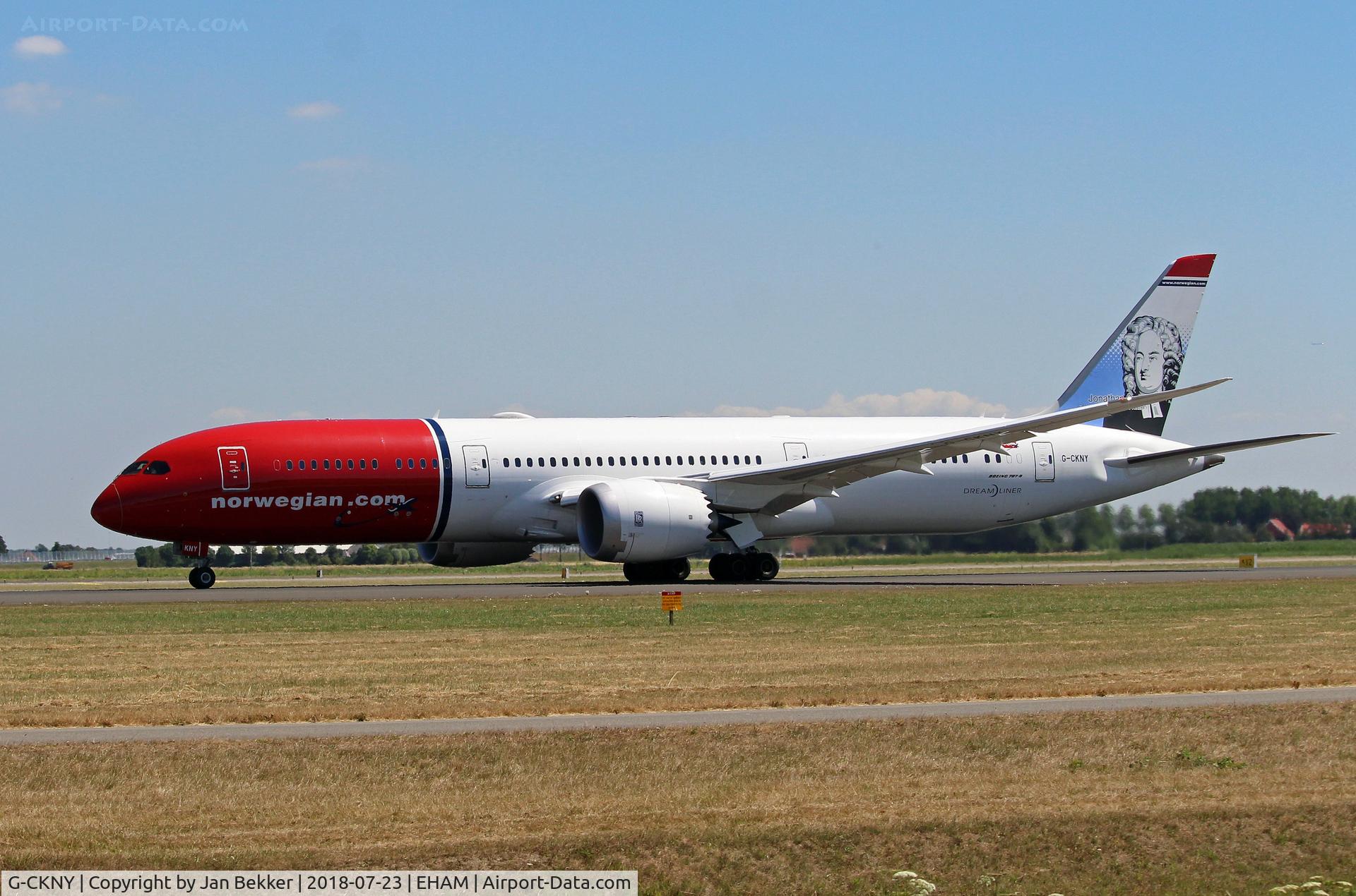 G-CKNY, 2017 Boeing 787-9 Dreamliner C/N 63312, Schiphol Amsterdam