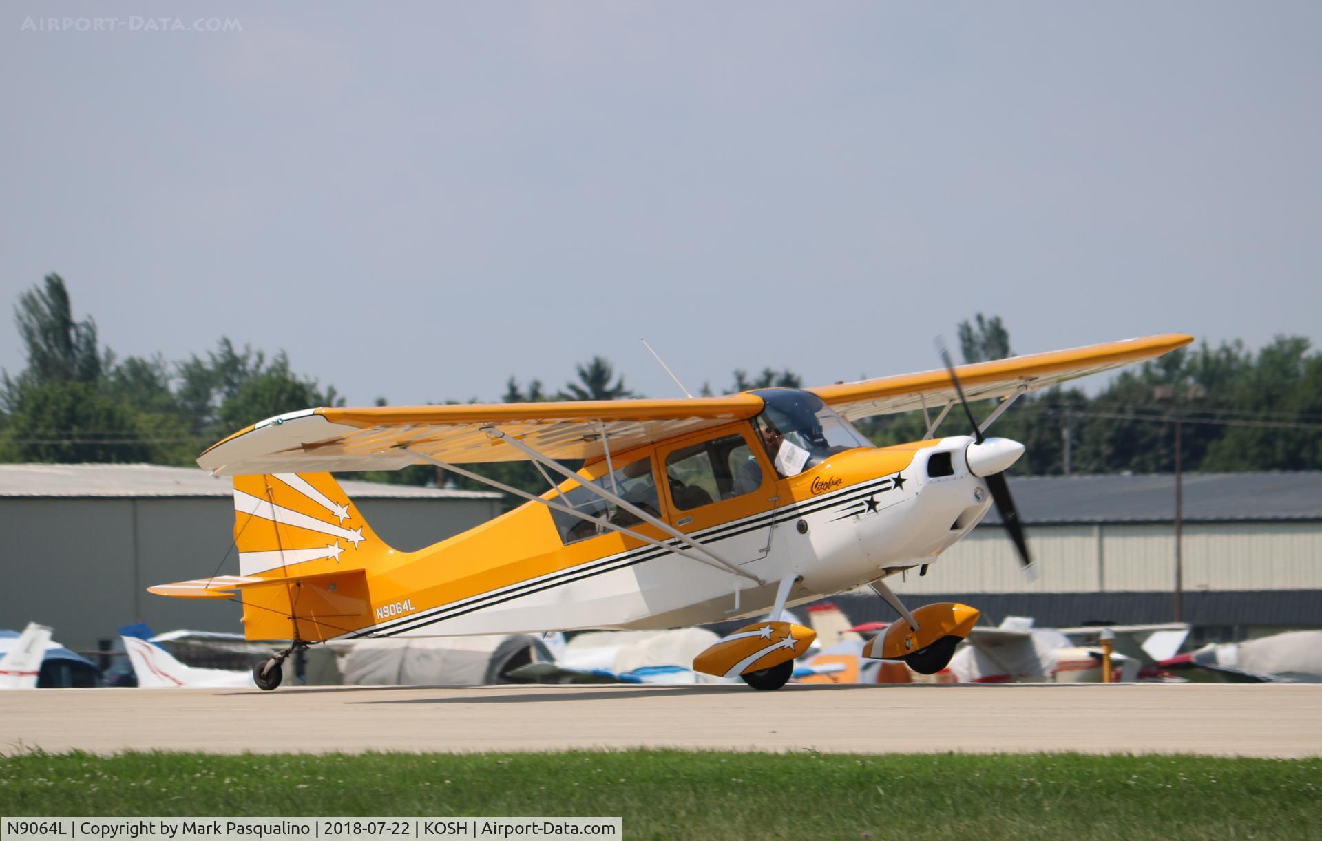 N9064L, 1970 Champion 7KCAB C/N 247-70, Champion 7KCAB