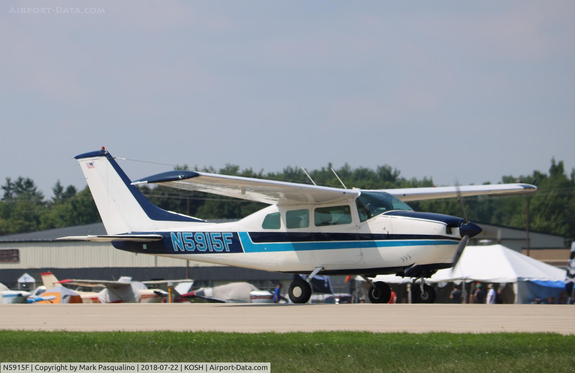 N5915F, 1967 Cessna 210G Centurion C/N 21058915, Cessna 210G