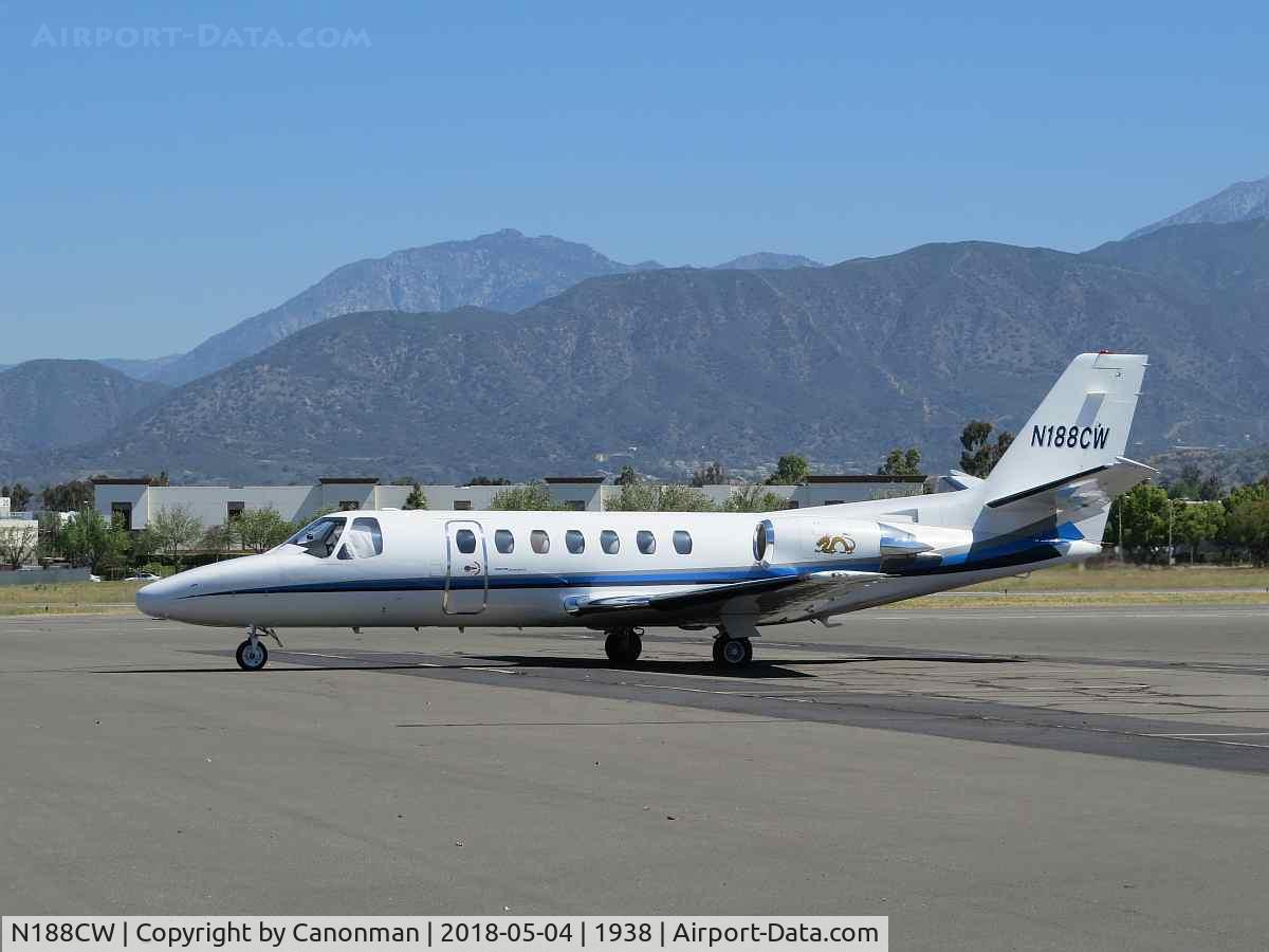 N188CW, 1991 Cessna 560 Citation V C/N 560-0148, Parked