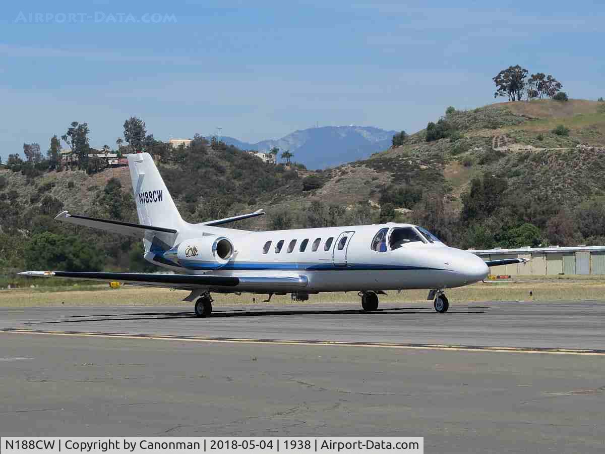 N188CW, 1991 Cessna 560 Citation V C/N 560-0148, Taxiing