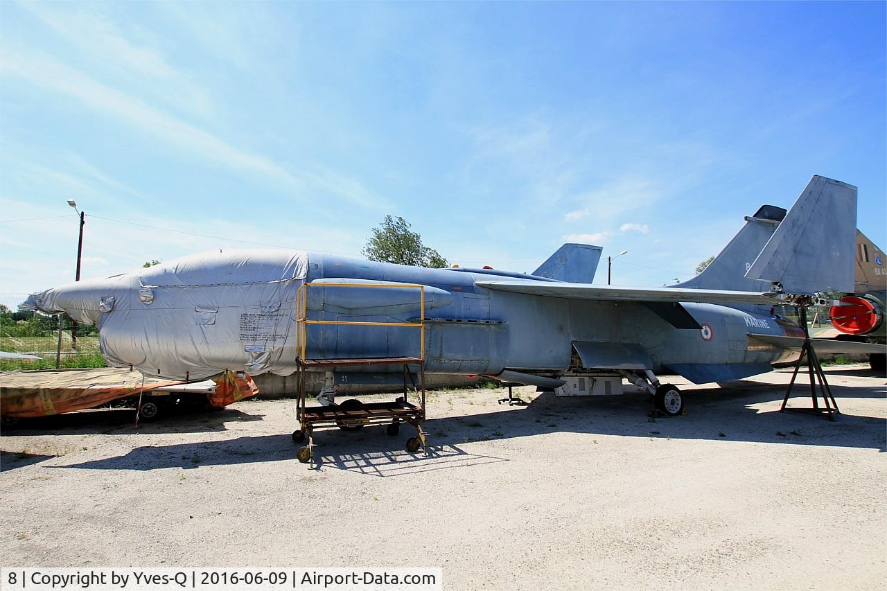 8, Vought F-8E(FN) Crusader C/N 1225, Vought F-8E(FN) Crusader, Les amis de la 5ème escadre Museum, Orange