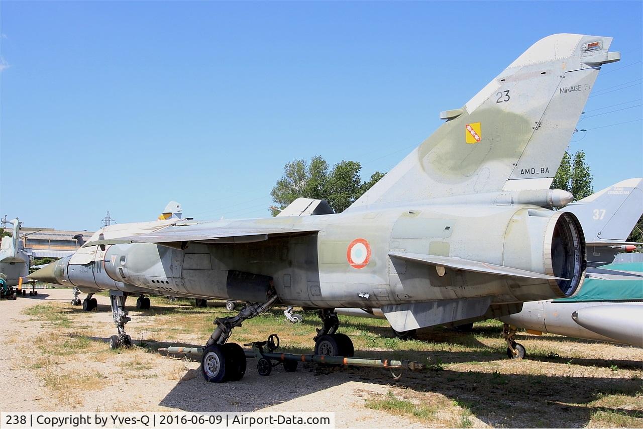 238, Dassault Mirage F.1CT C/N 238, Dassault Mirage F.1CT, Les Amis de la 5ème Escadre Museum, Orange