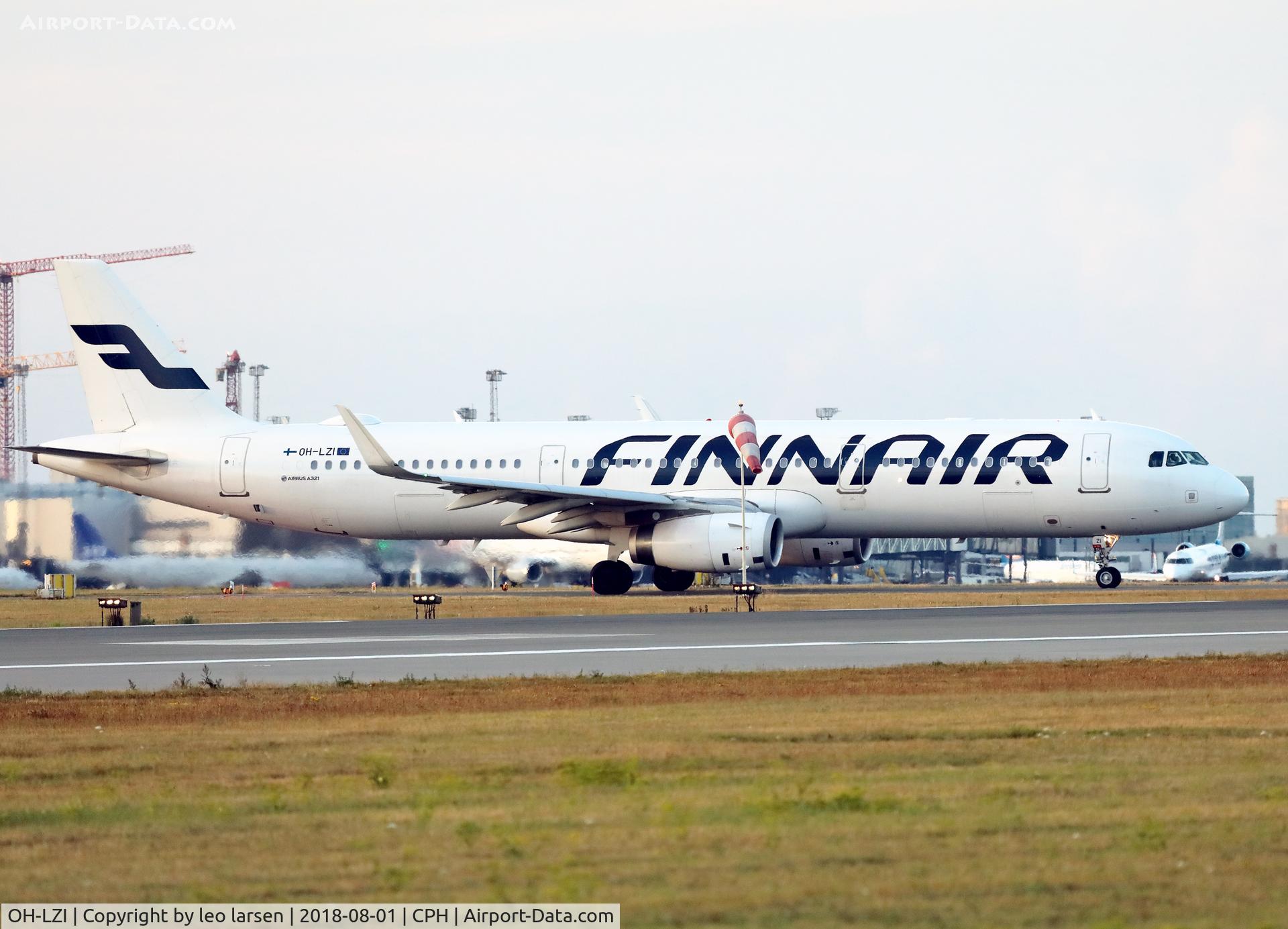 OH-LZI, 2013 Airbus A321-231 C/N 5922, Copenhagen 1.8.2018